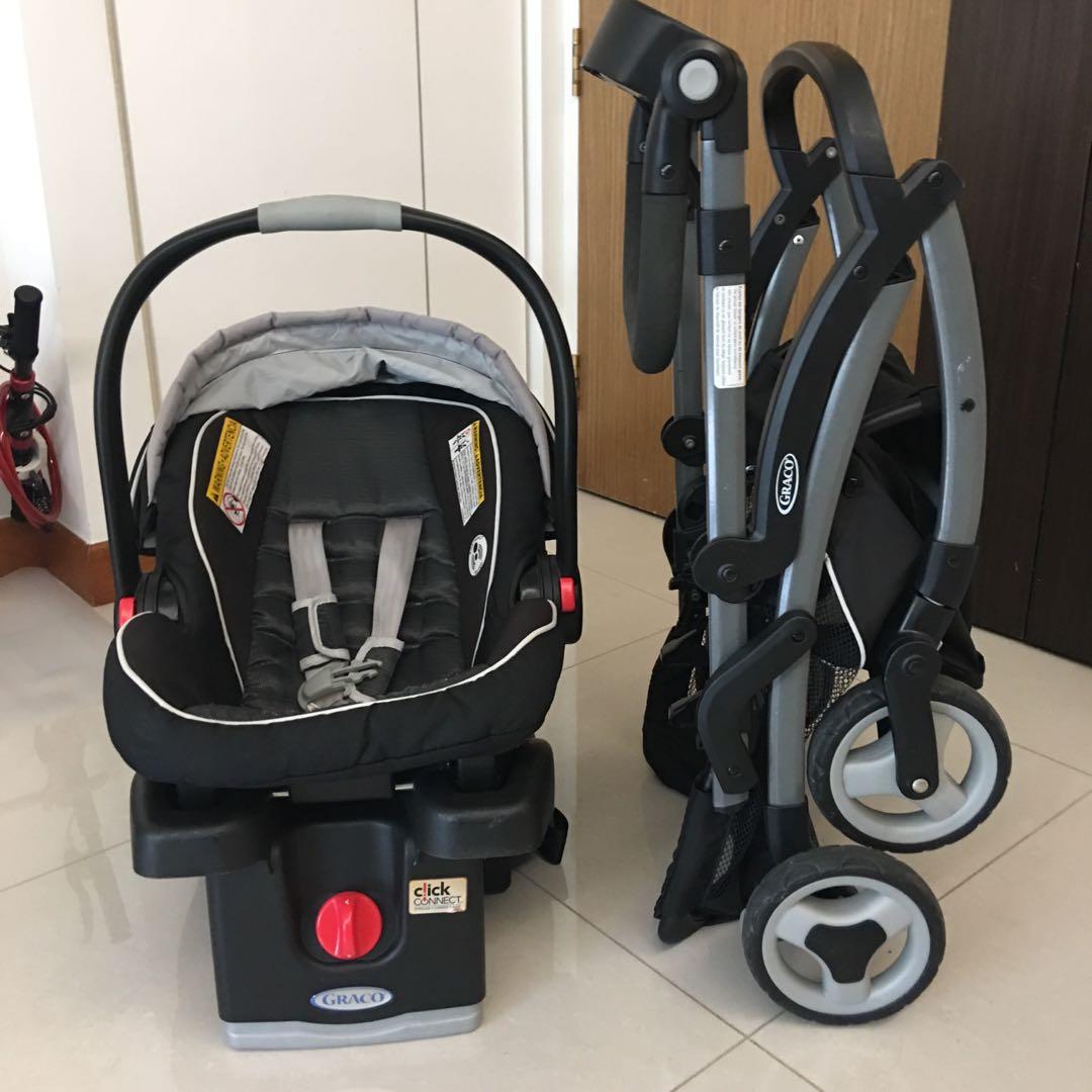 Graco snugrider cheap elite stroller