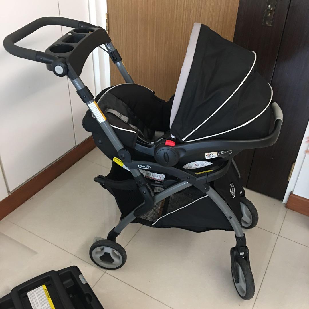 Graco snugrider elite stroller cheap