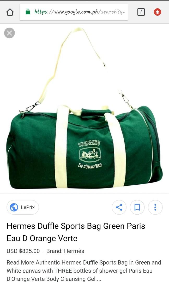 Hermes duffle sales