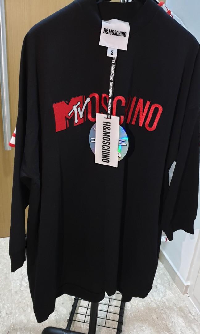 H&m moschino oversized dress discount