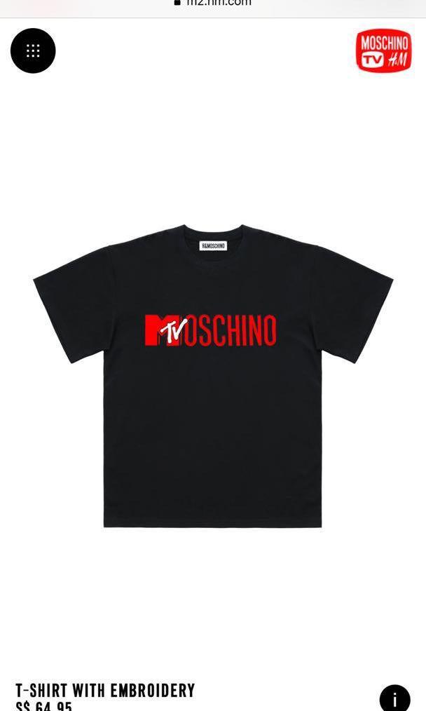 H&moschino shirt top