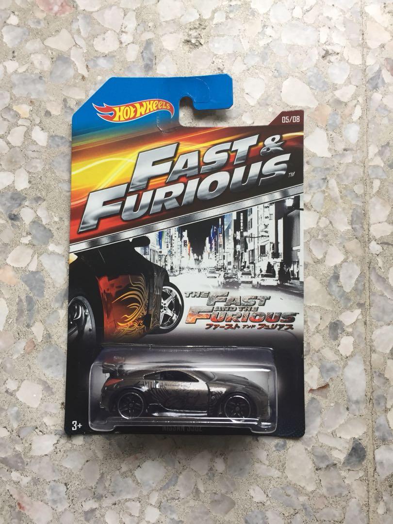 Hotwheels Fast And Furious Nissan 350z Dk Toys Games Diecast Toy Vehicles On Carousell