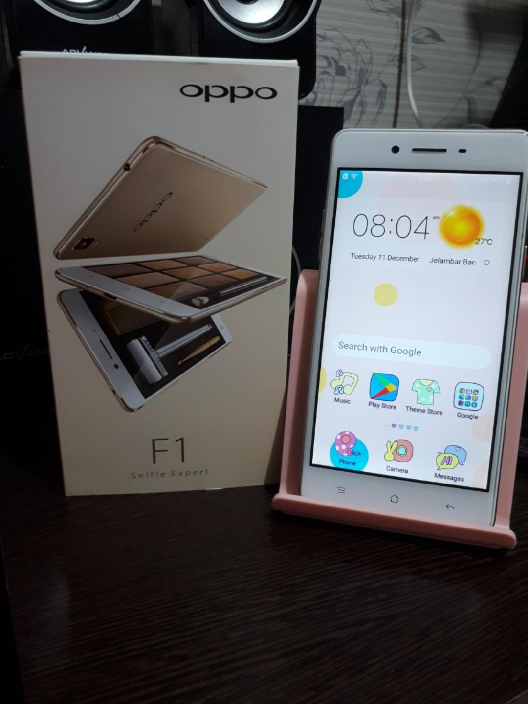 Hp Oppo F1fw Selfie Expert Hp Oppo F1 Second Telepon Seluler Tablet Lainnya Di Carousell