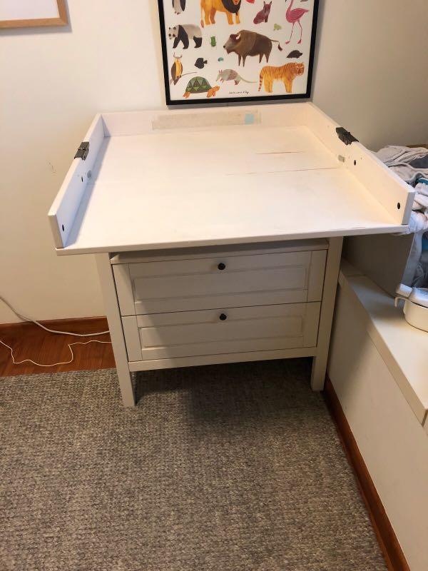 Ikea change table/dresser sundvik, Babies & Kids, Bathing & Changing