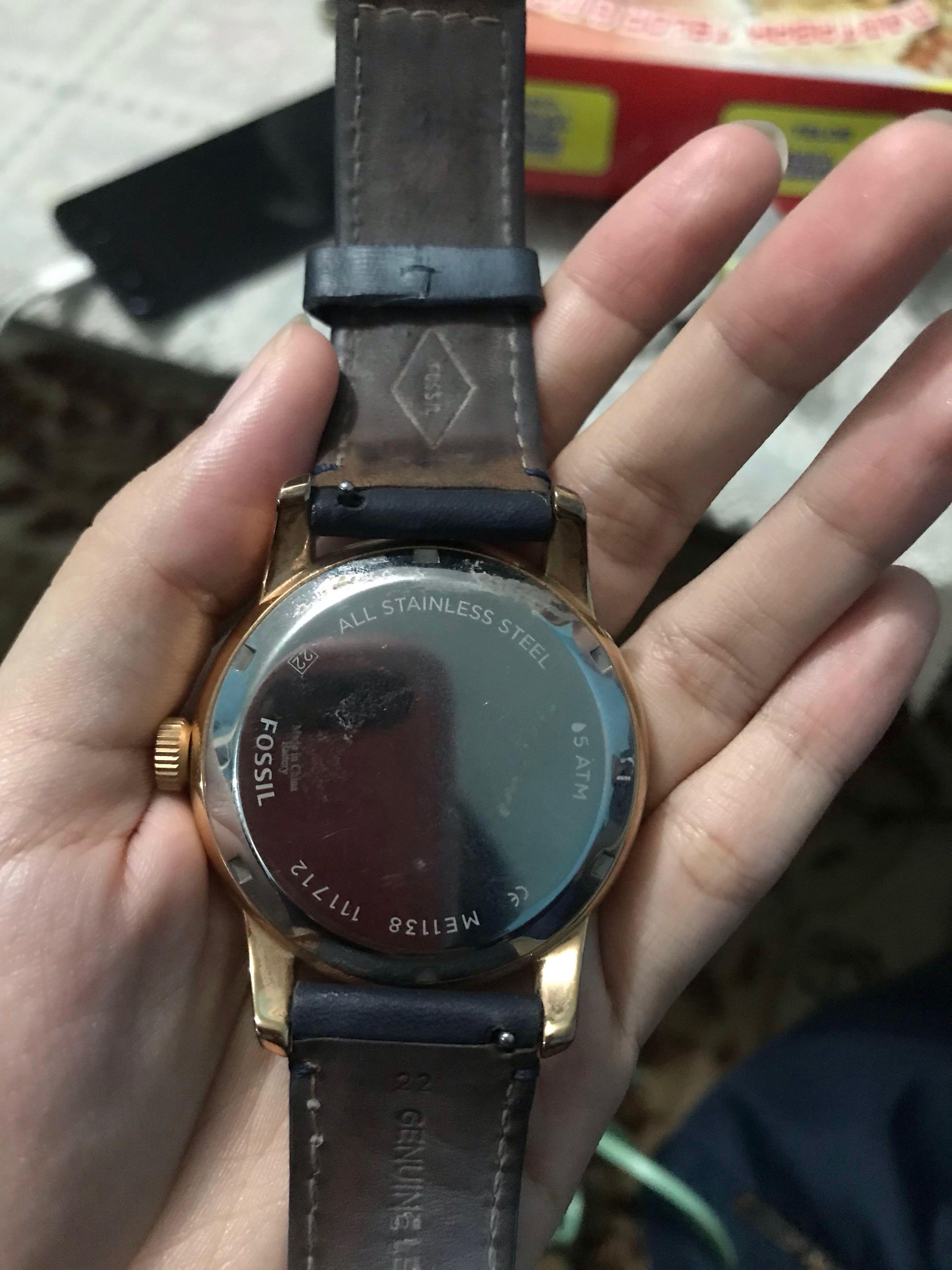 Jam tangan fossil type ME1138, Fesyen 