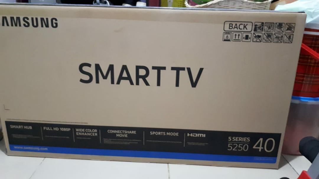 Jual Smart Tv merk Samsung 40 inch NEW!, Elektronik, TV & Perlengkapan