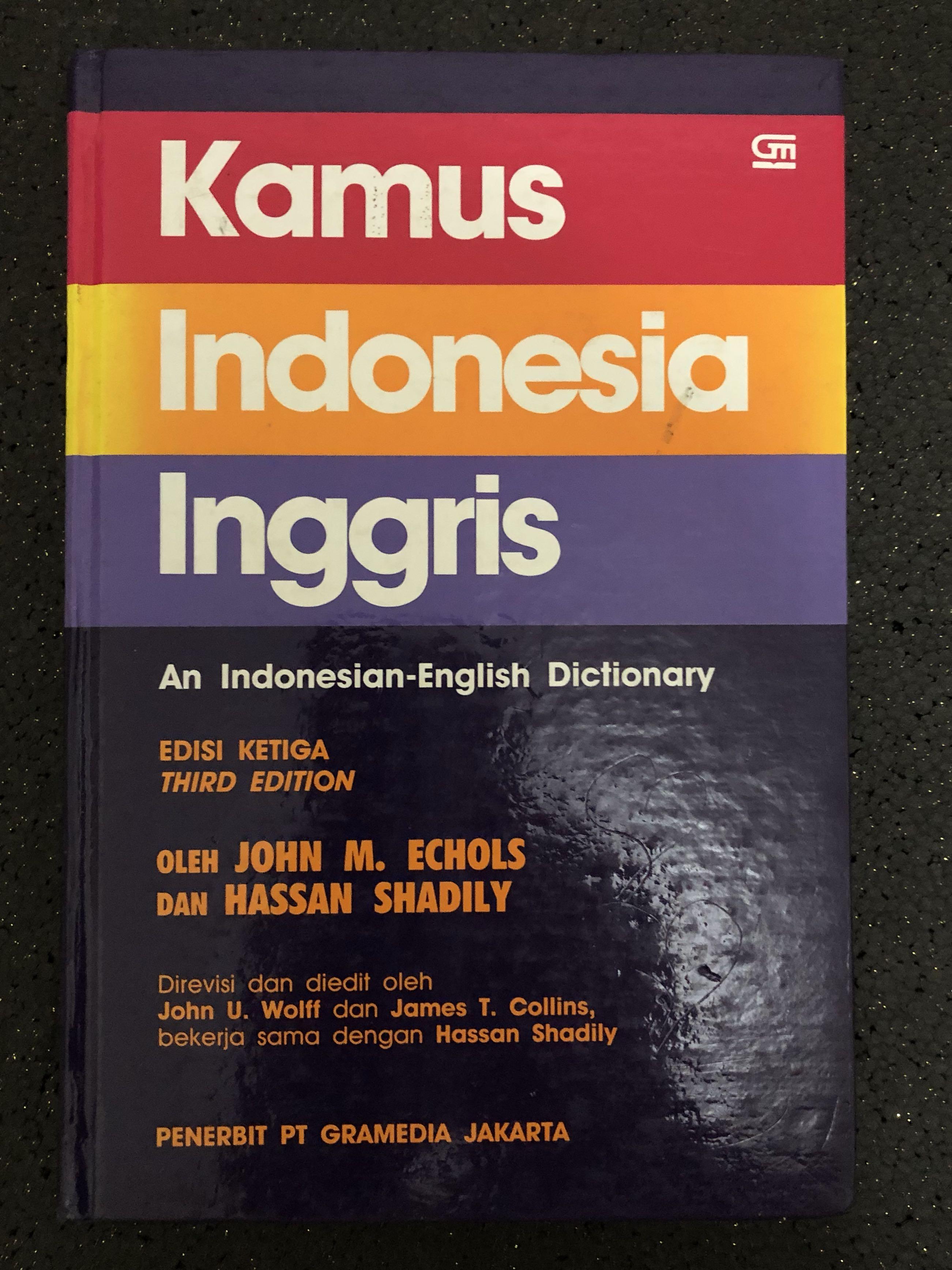 Kamus Bahasa Indonesia Inggris Buku Alat Tulis Buku Pelajaran Di Carousell