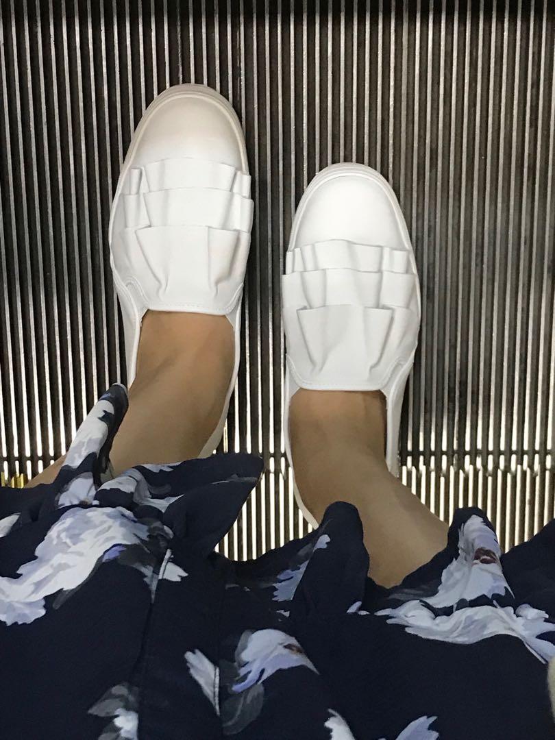 Keds ruffle sneakers on sale