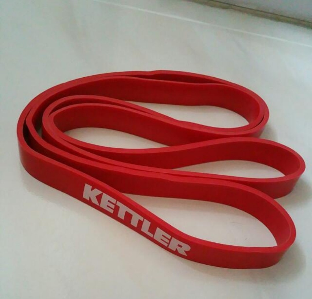 Kettler Resistance Band Red Medium Sports Equipment Exercise
