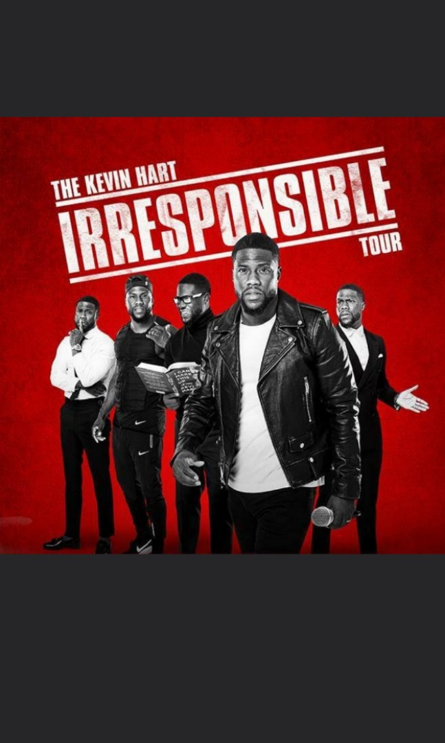 Kevin Hart Tour T3 ticket 1 pax, Tickets & Vouchers, Event Tickets on