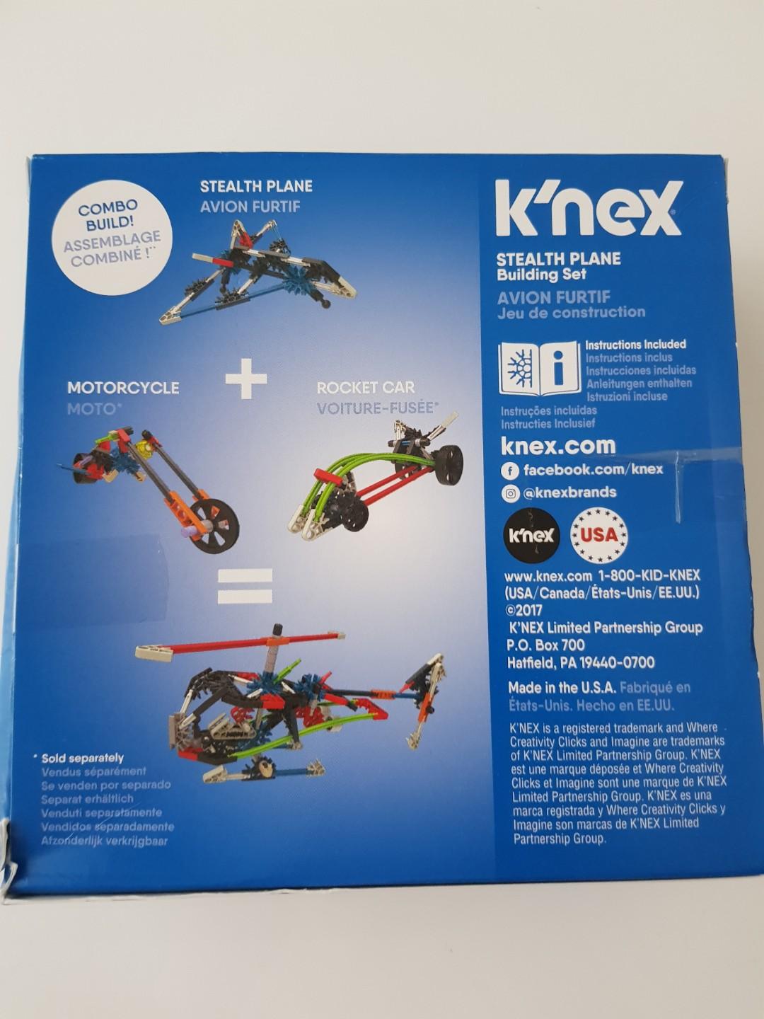 Knex cheap stealth plane