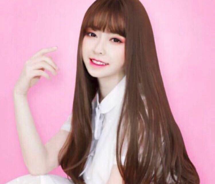 Korean Style Long Straight Hair Wig Korean Style Bang