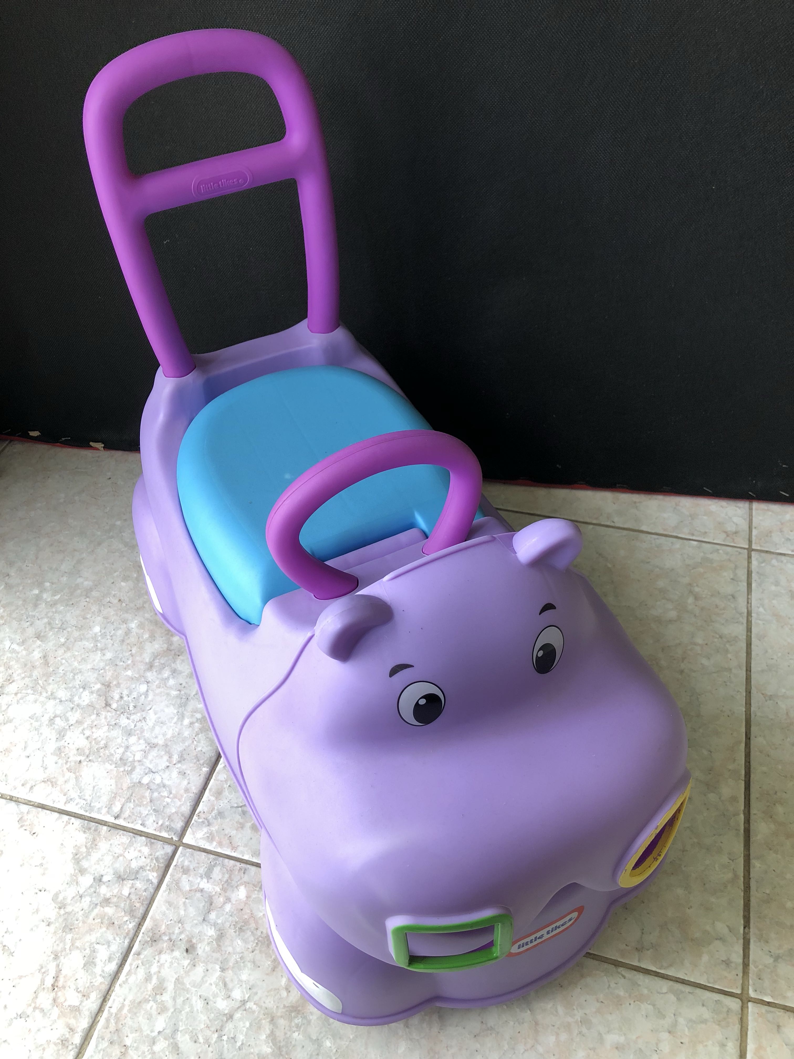 Little Tikes Scoot Around Hippo Babies Kids Infant Playtime on Carousell