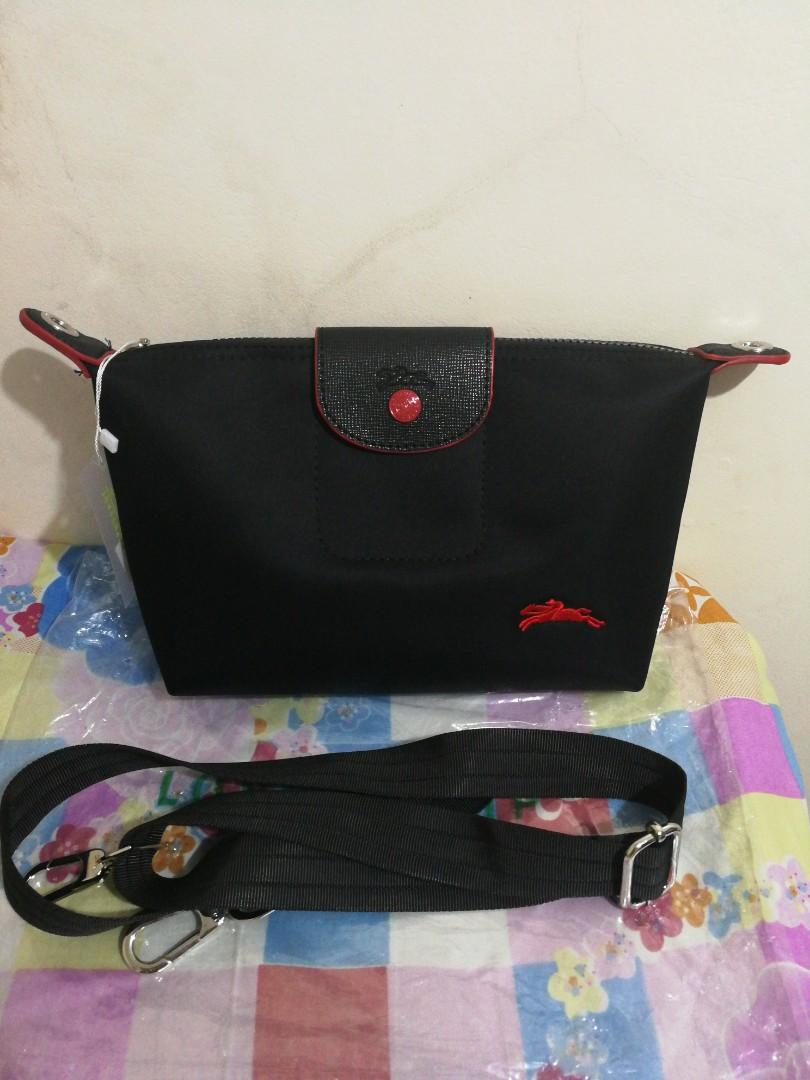 Longchamp Sling bag ( Small ) ykk zipper, Women's Fashion, Bags