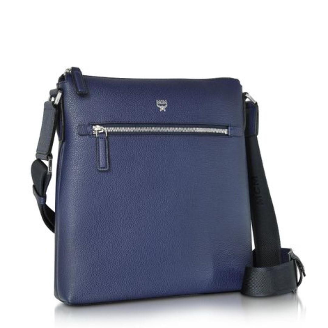 mcm messenger bag mens