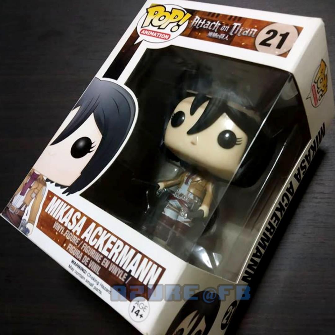 mikasa ackerman funko pop