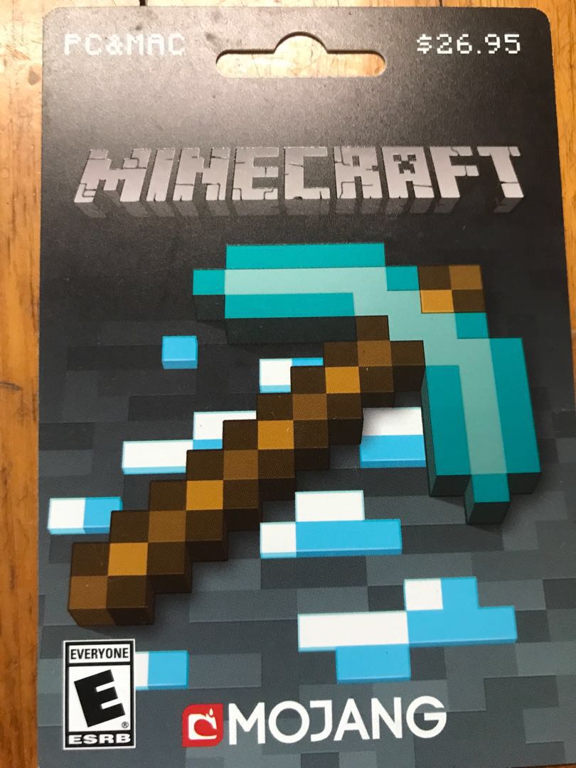 can you buy minecraft with a minecraft gift card