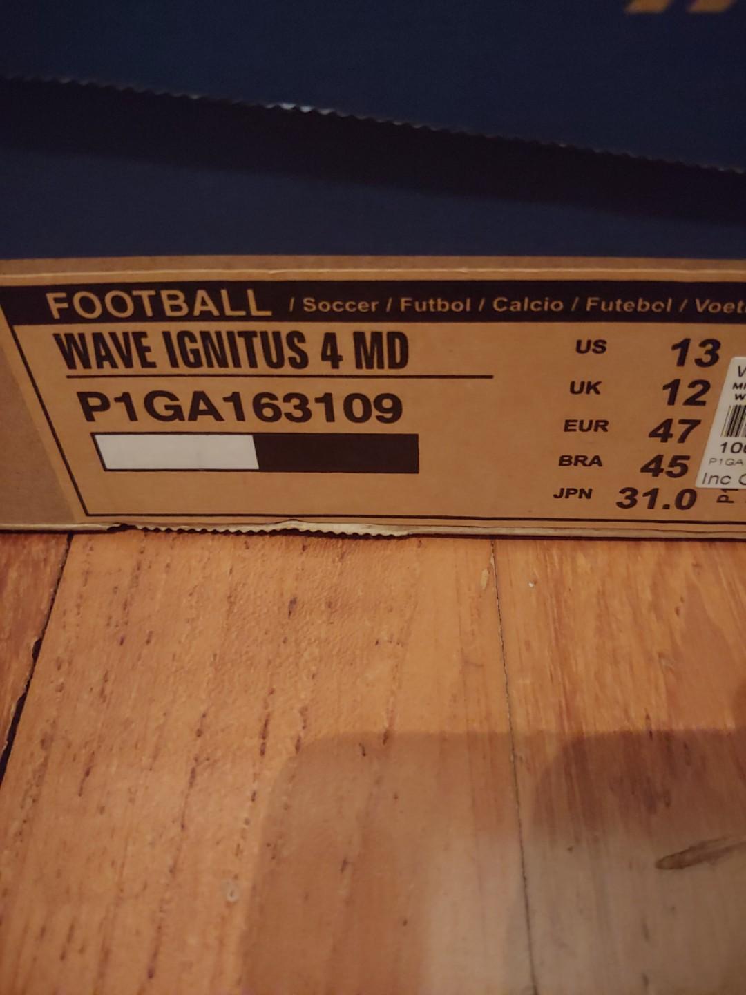 mizuno wave ignitus 4 brown