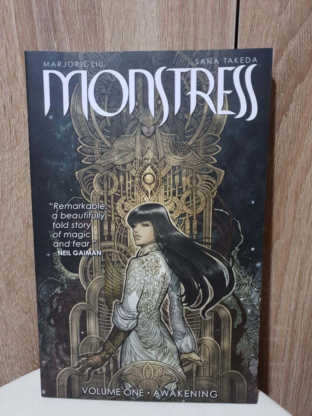 Monstress Marjorie Liu And Sana Takeda Books Stationery
