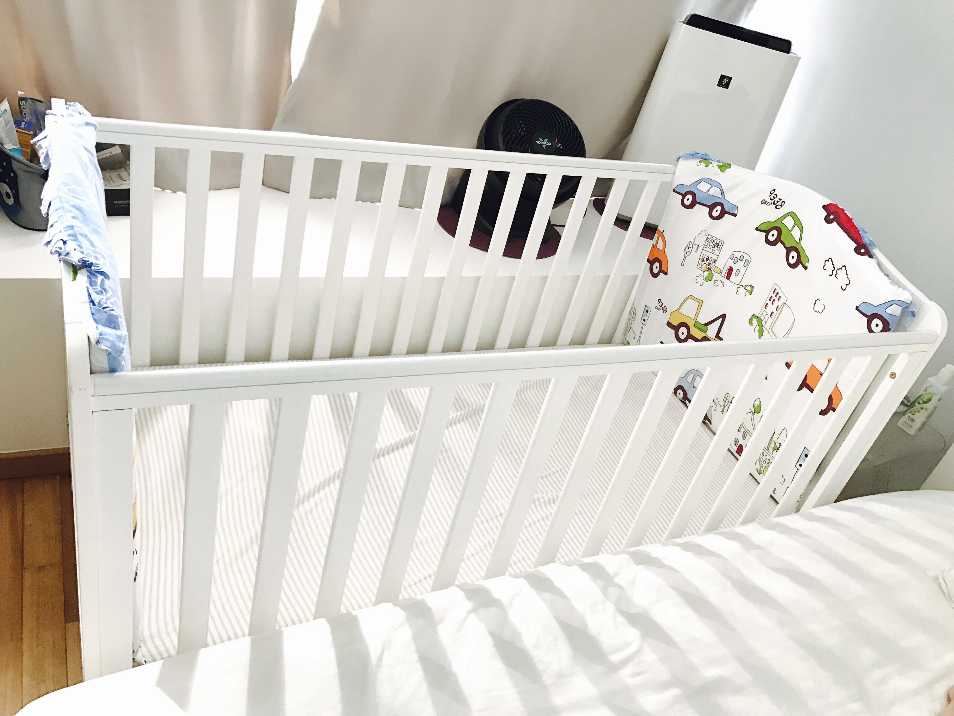 mothercare cot bed white