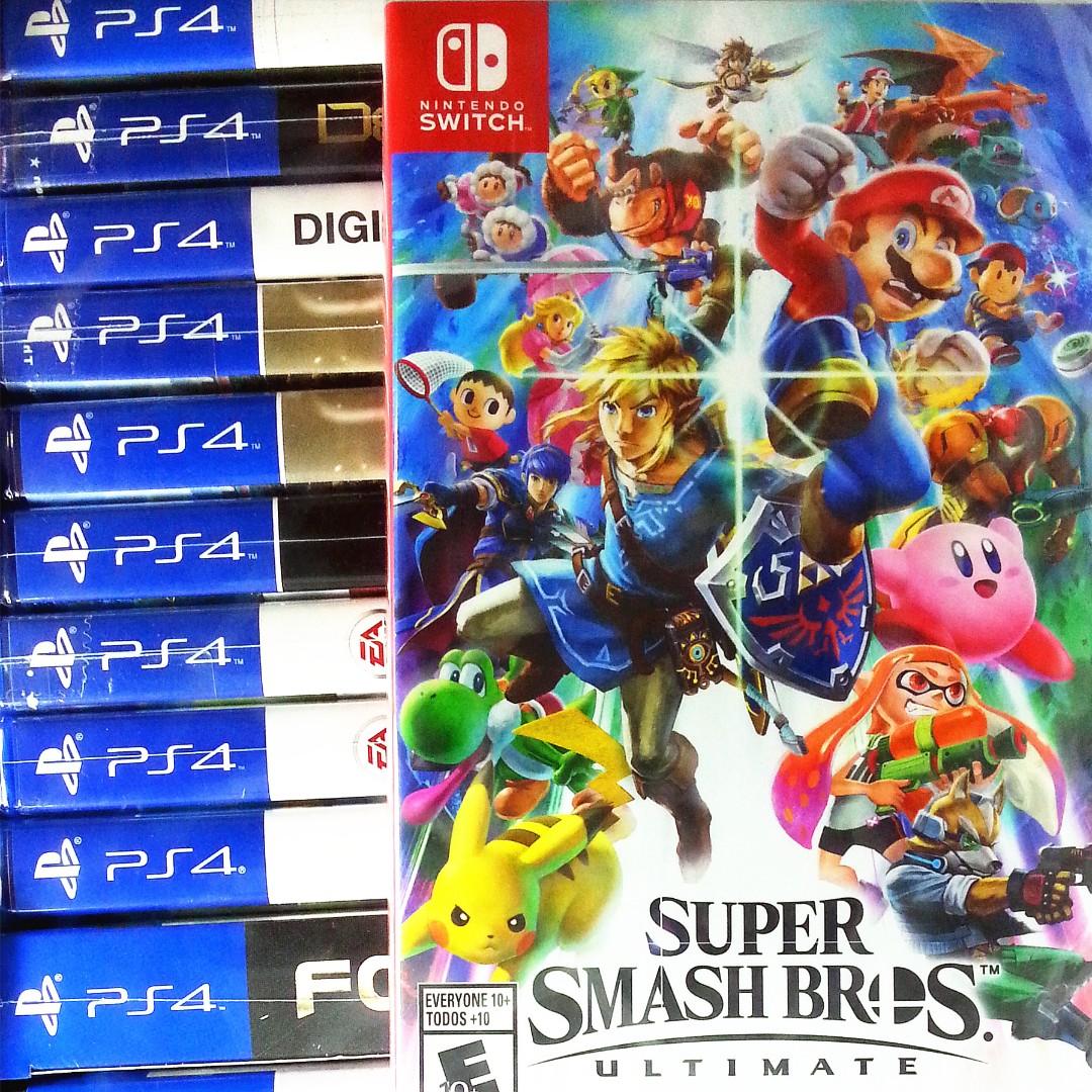 super smash bros ultimate ps4