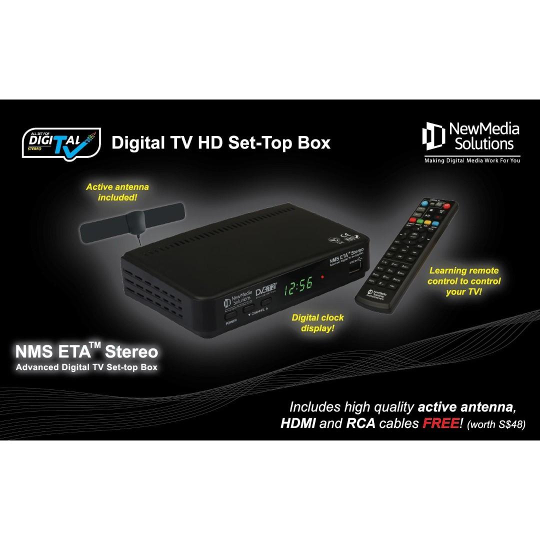 Nms Dvb T2 Premium Digital Tv Set Top Box Electronics Others On Carousell