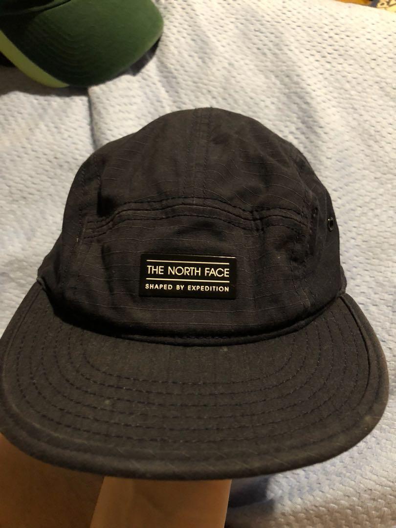 north face flat brim hat