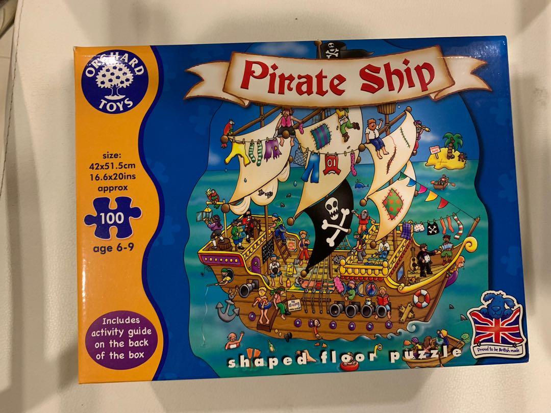 orchard toys pirate ship jigsaw puzzle