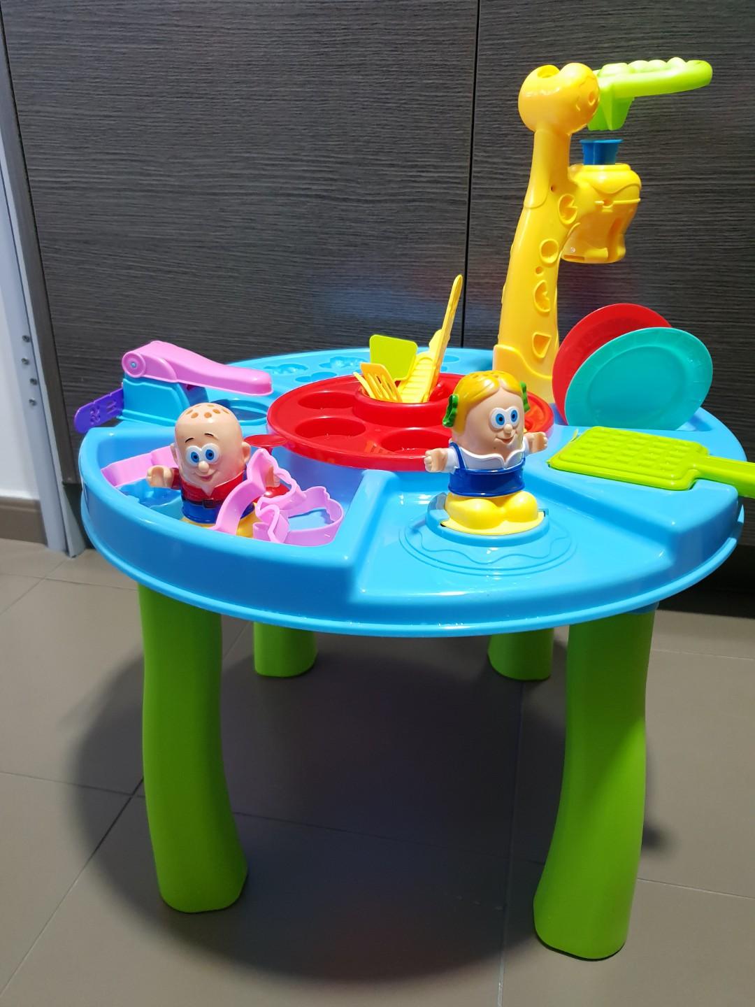 play doh activity table