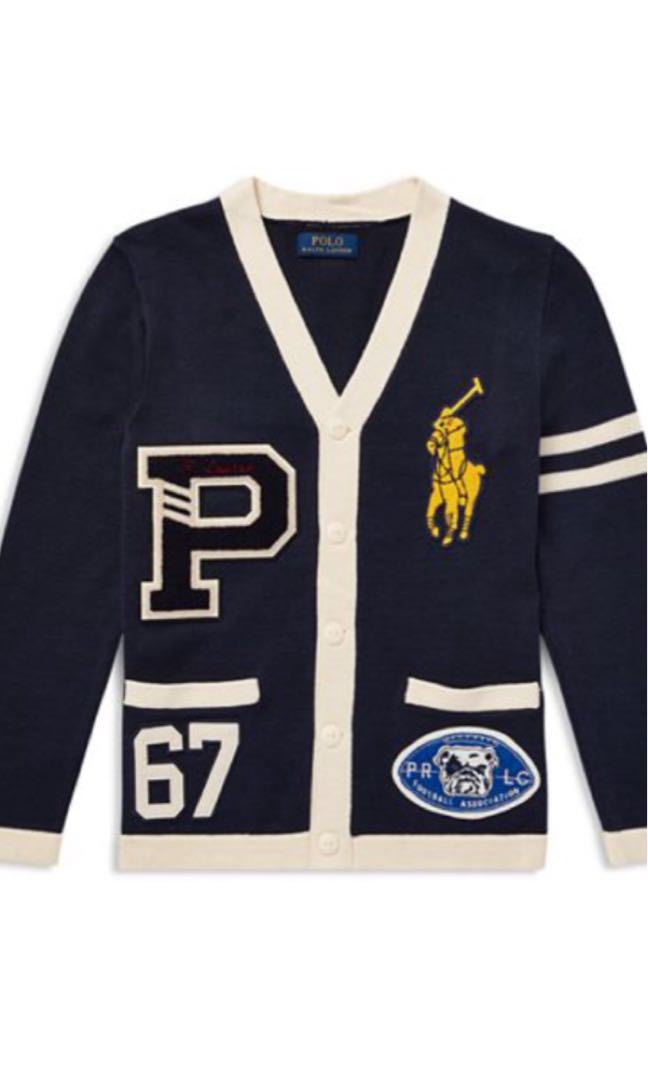 polo varsity sweater