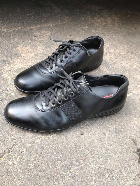 Prada shoes size 8,5 fit 43, Men's Fashion, Footwear, Casual shoes on  Carousell