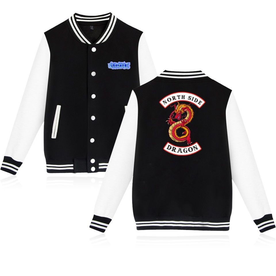 Pre Order Riverdale North Side Dragon Baseball Jacket Men S Fashion Clothes Tops On Carousell
