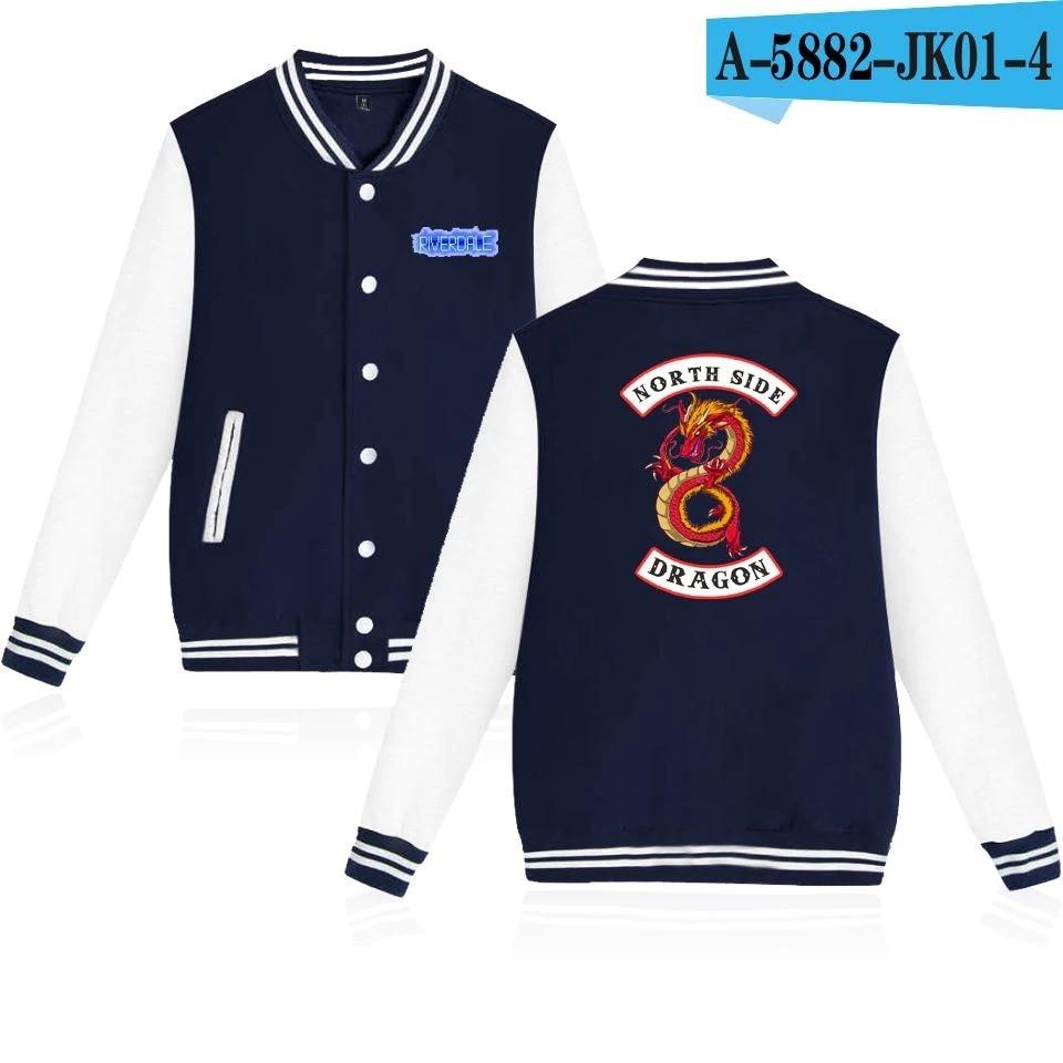 Pre Order Riverdale North Side Dragon Baseball Jacket Men S Fashion Clothes Tops On Carousell