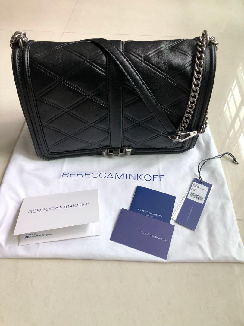Rebecca Minkoff Jumbo Love Crossbody Luxury Bags Wallets on
