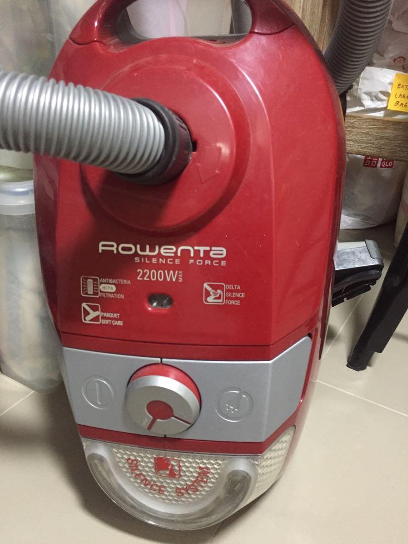 Rowenta Silence Force Vacuum Cleaner Home Appliances Cleaning Laundry On Carousell