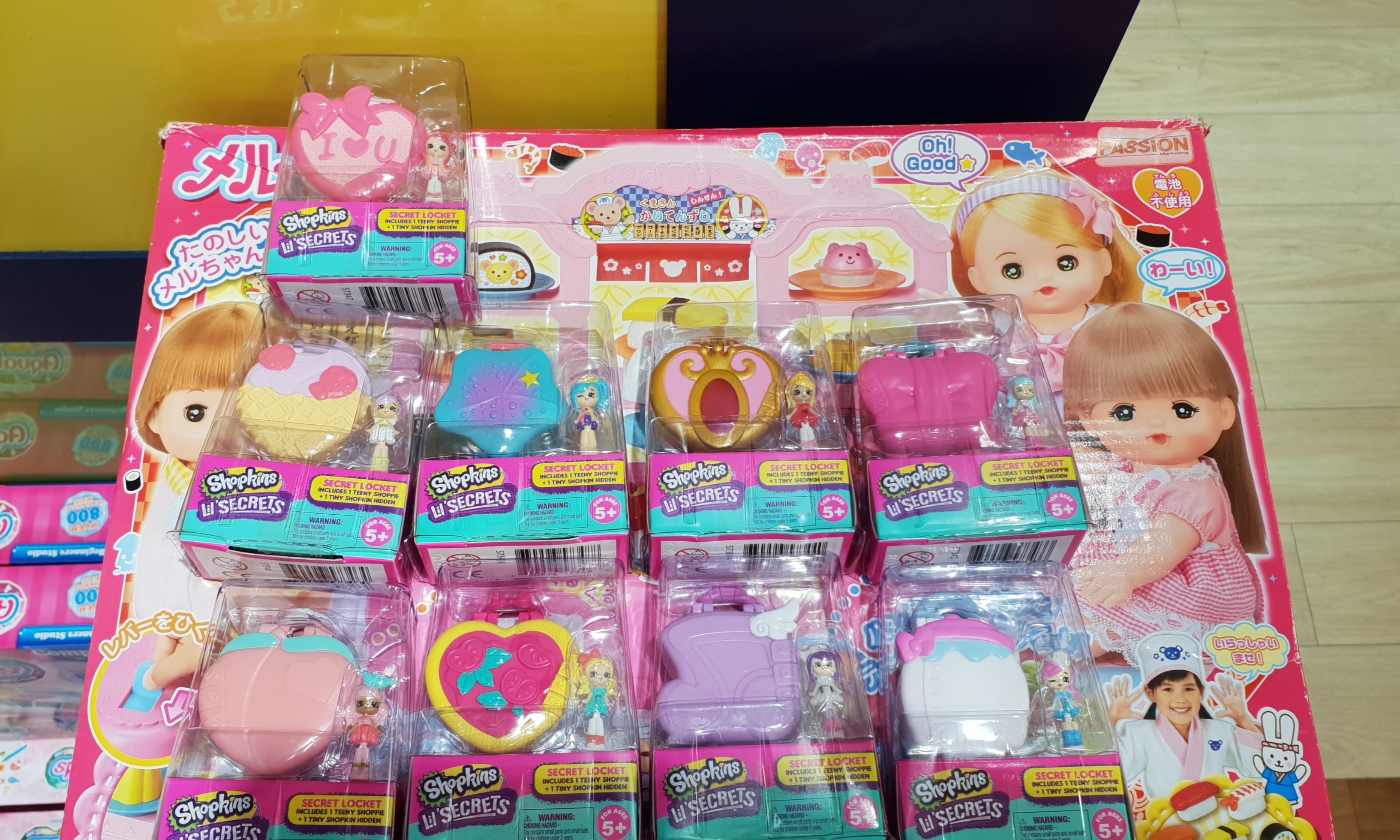 Shopkins lil secret lockets necklace Hobbies Toys Toys Games on Carousell