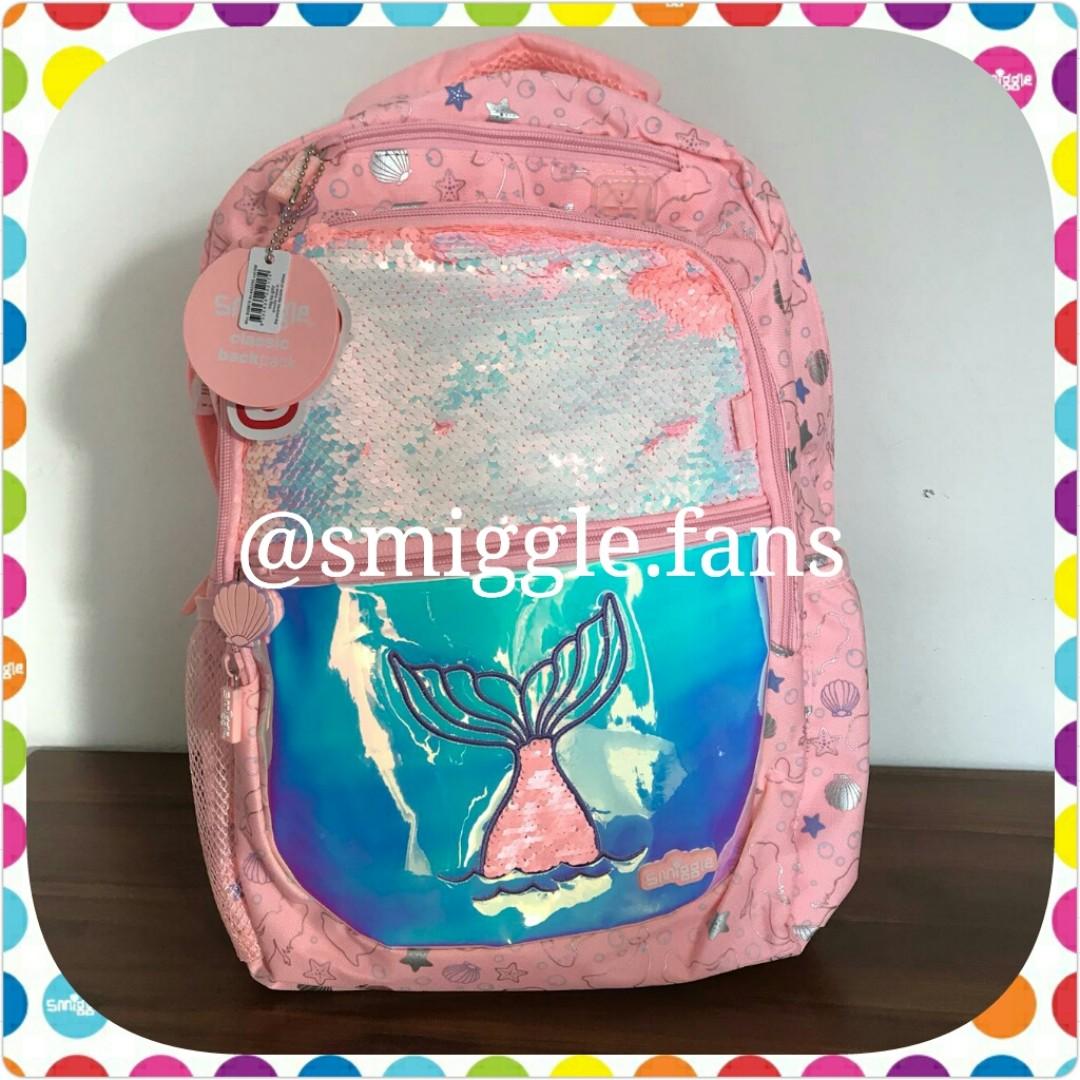 smiggle backpack mermaid