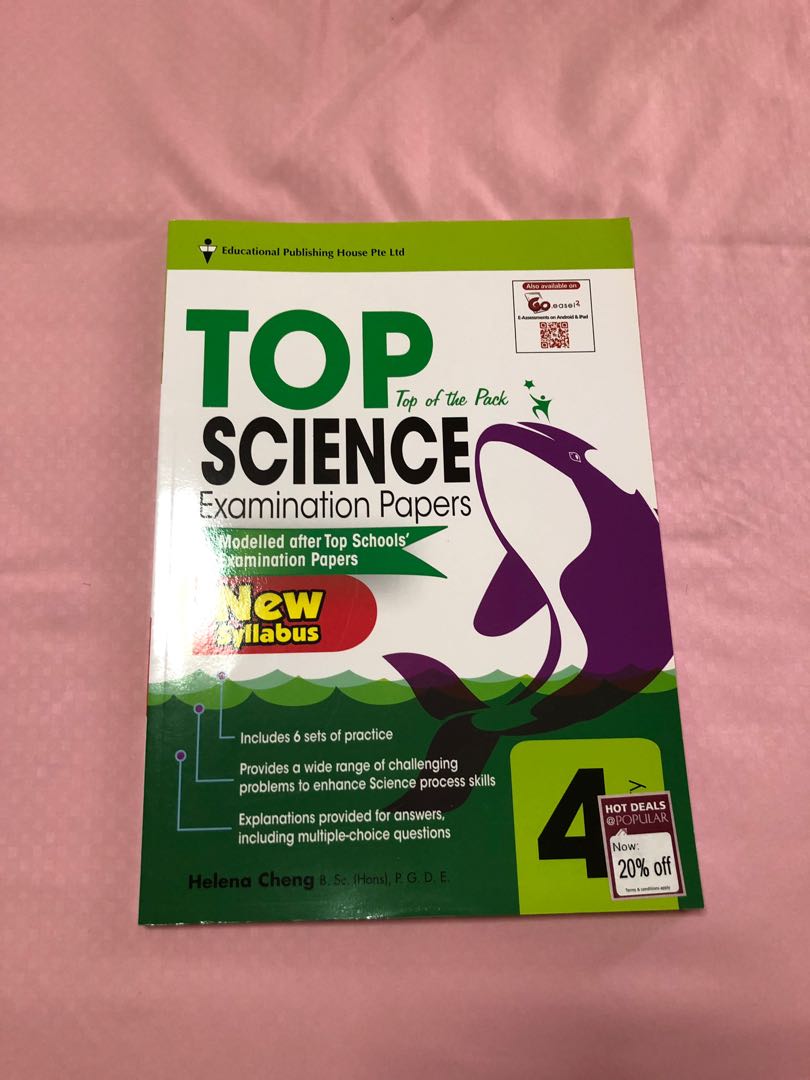 Top Science Exam Papers P4 Books Stationery Textbooks Primary On Carousell