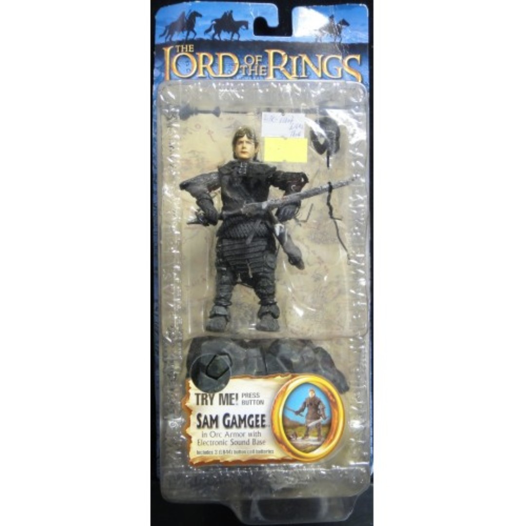 TOY BIZ 81527 魔戒三部曲 王者再臨 - 山姆·詹吉 辛·艾斯丁 THE LORD OF THE RINGS THE RETURN ...