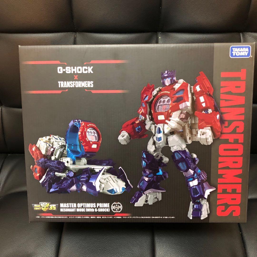 Transformers x G Shock DW 6900TF SET Master Optimus Prime Resonant Mode Hobbies Toys Toys Games on Carousell