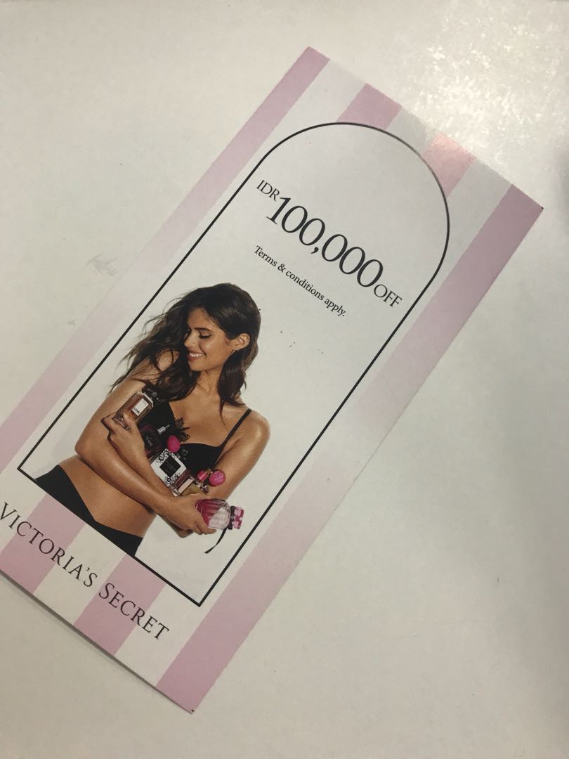 Victoria secret voucher in Plaza Indonesia, Tickets & Vouchers, Gift