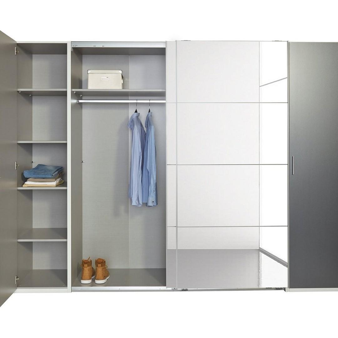 Lotto Wimex Hinged And Sliding Door Wardrobe Furniture Shelves