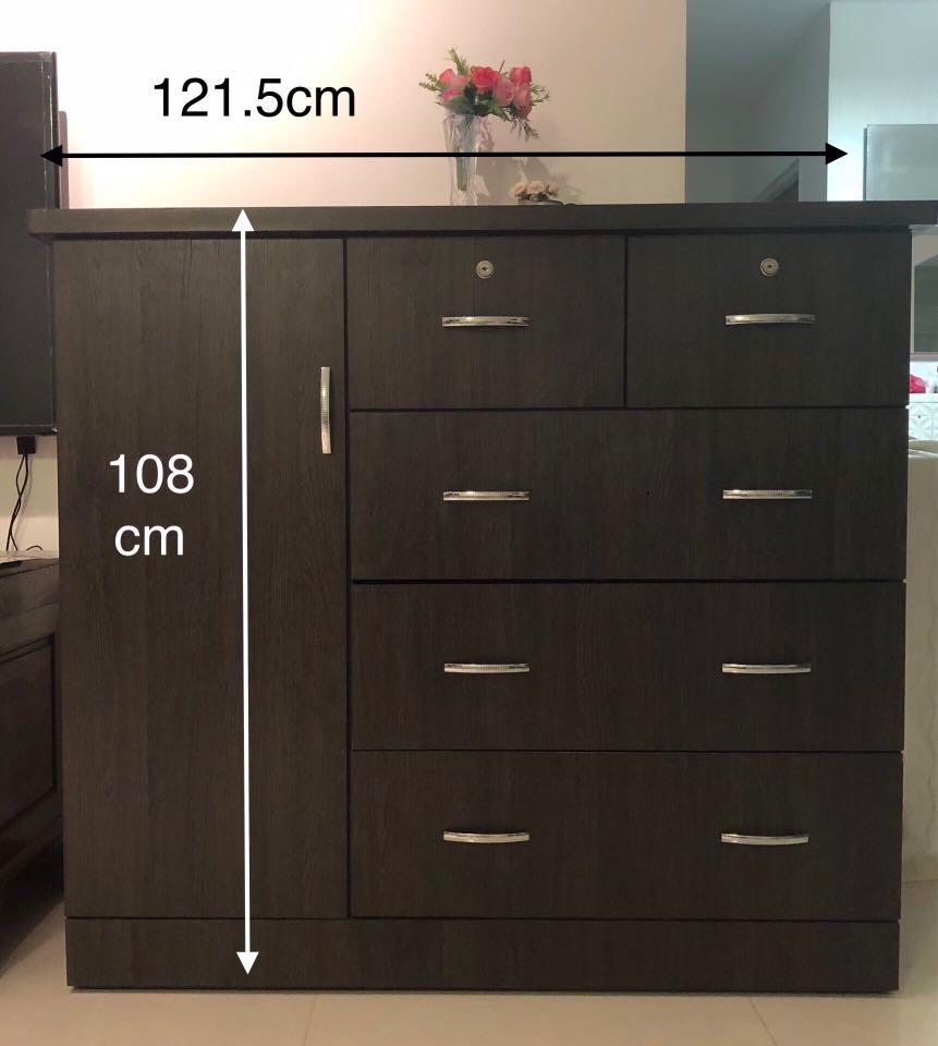 Wooden Shelf Drawer Cabinet Furniture Shelves Drawers On Carousell