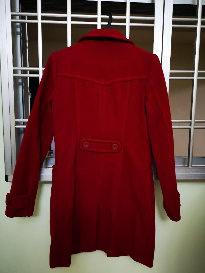 Wool Winter Coat Preloved Women S Fashion Clothes Outerwear On