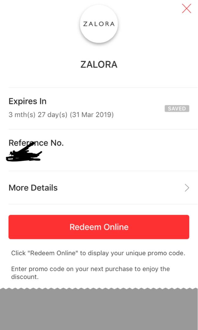 Zalora Gift Card Coupon Entertainment Gift Cards Vouchers On Carousell