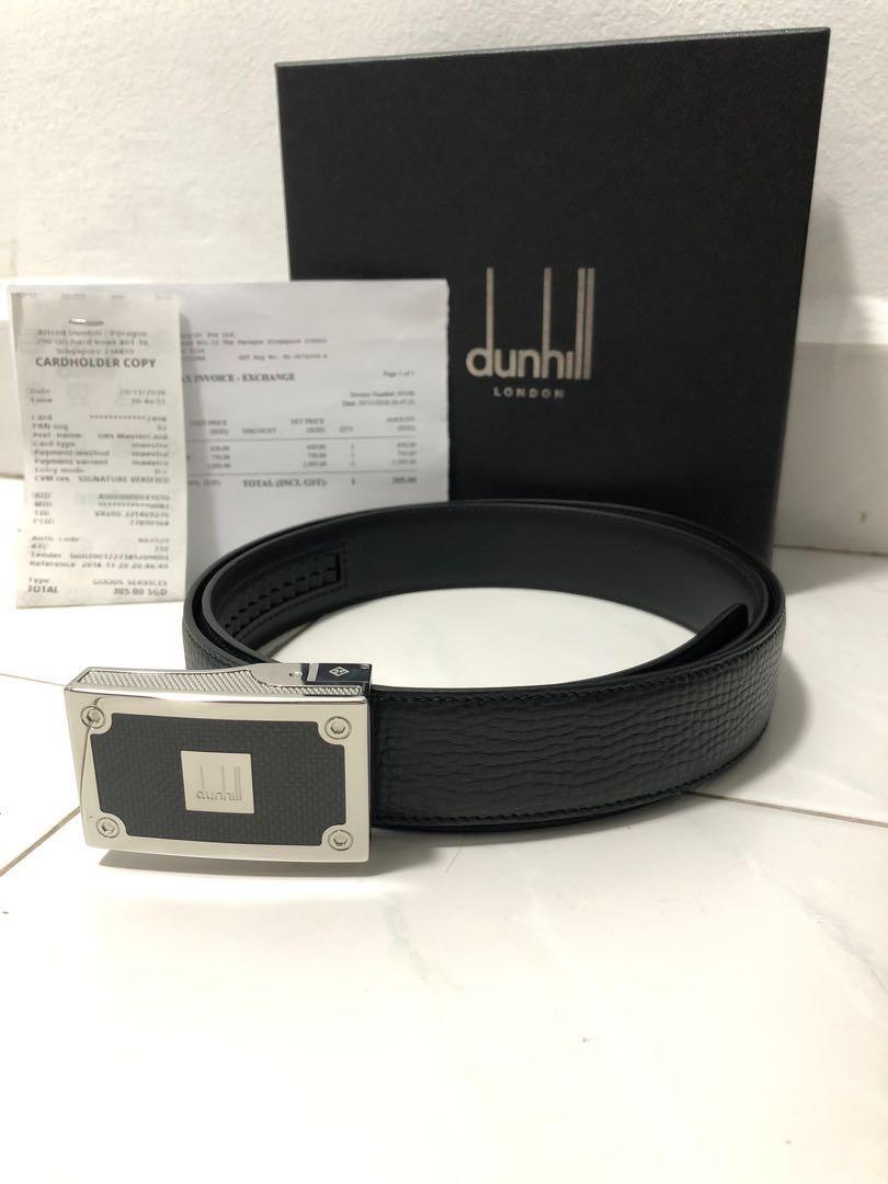 Dunhill mens belt clearance