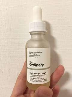 The Ordinary Lactic Acid 5%+HA 2%