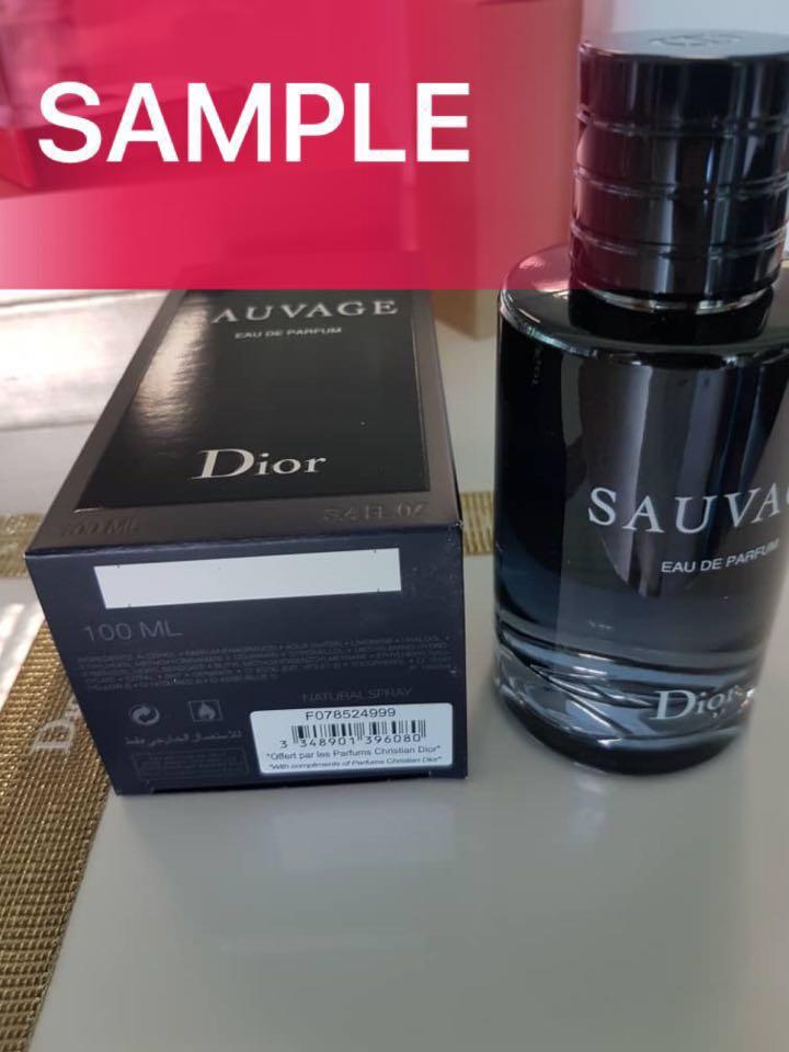 (50 discounted) DIOR SAUVAGE EDP FOR MEN (100ml), Beauty & Personal
