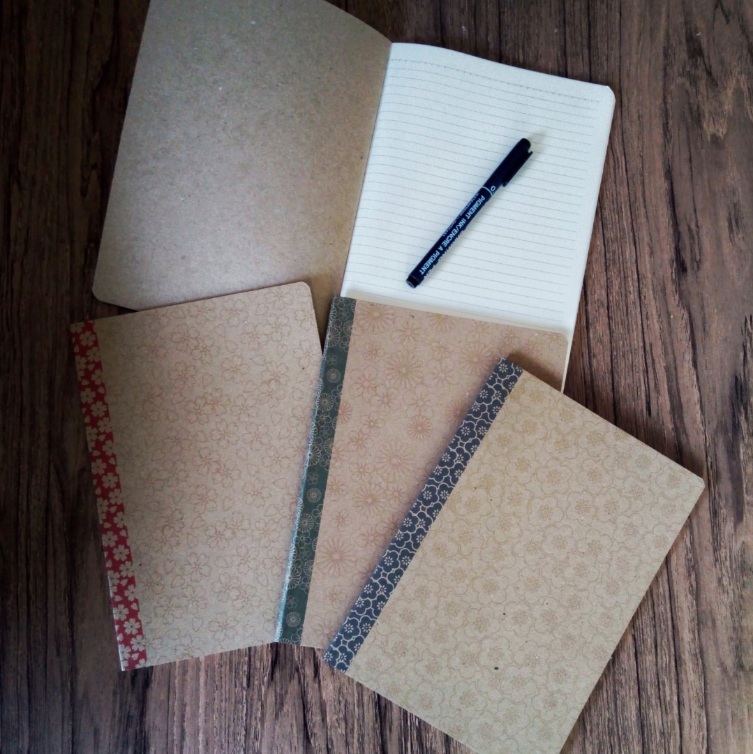 Aesthetic Notebooks Buku Tulis Note Bergaris Buku Alat