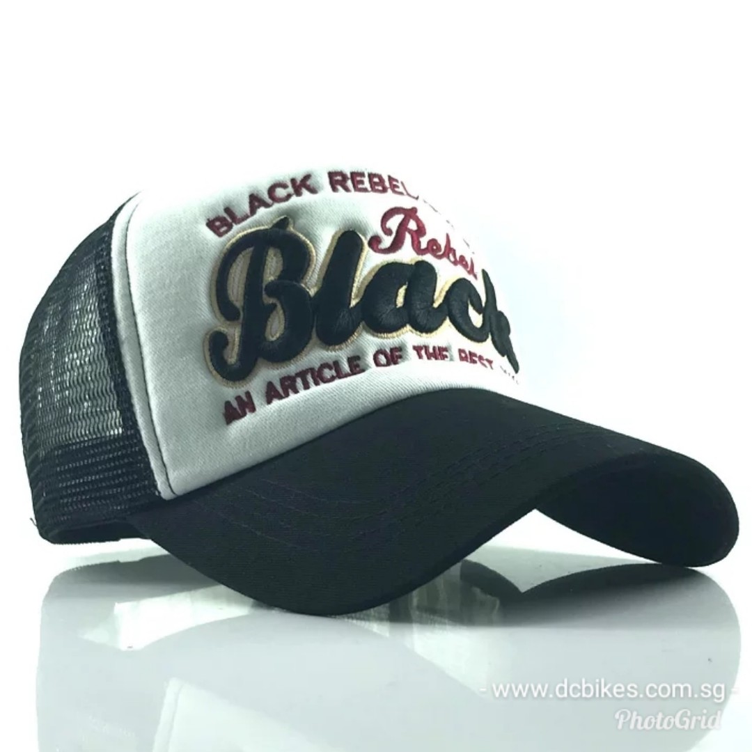 black rebel cap